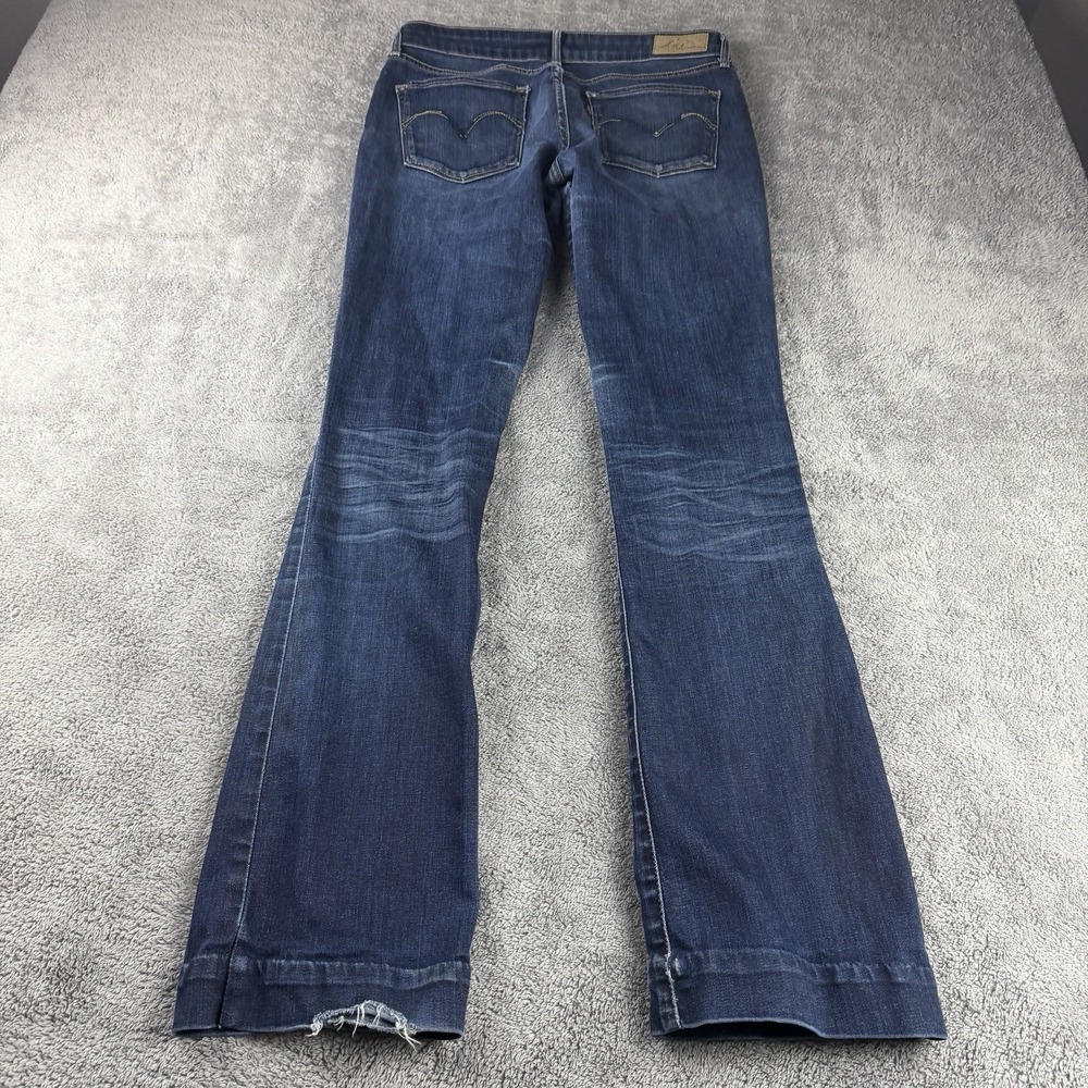 Women’s Dark Blue Bootcut Jeans - Picture 12 of 16